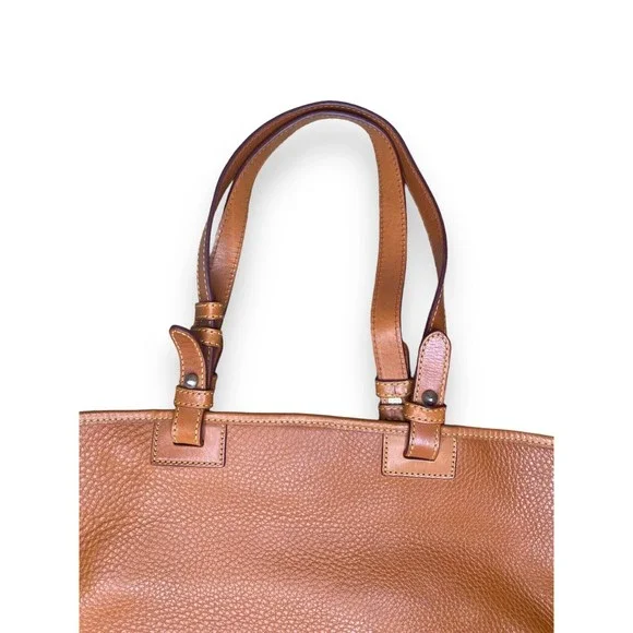 Dooney & Bourke Leather Convertible Shopper in Desert - Picture 7 of 14